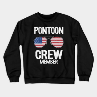 Pontoon Crew Member Funny Pontoon Crewneck Sweatshirt